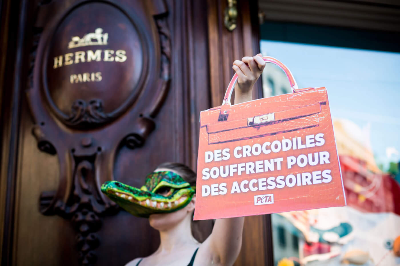 International Campaign Urges Hermes to Ban Exotic Skins PETA