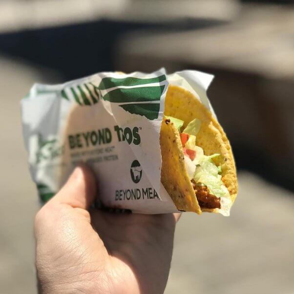 give vegan tacos