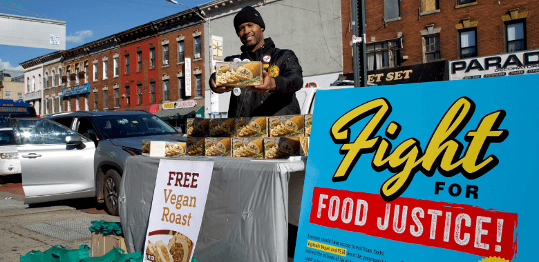 ThanksVEGAN? PETA and ‘Vigilante Vegan’ Hand Out Free Meatless Roasts