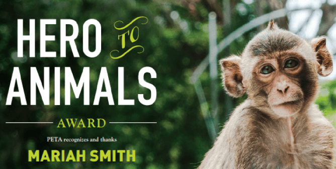 This Student Helped PETA Thwart Funding for Texas Primate Lab