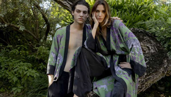 You and Your Valentine Will Love These Luxurious Vegan Silk Robes From niLuu
