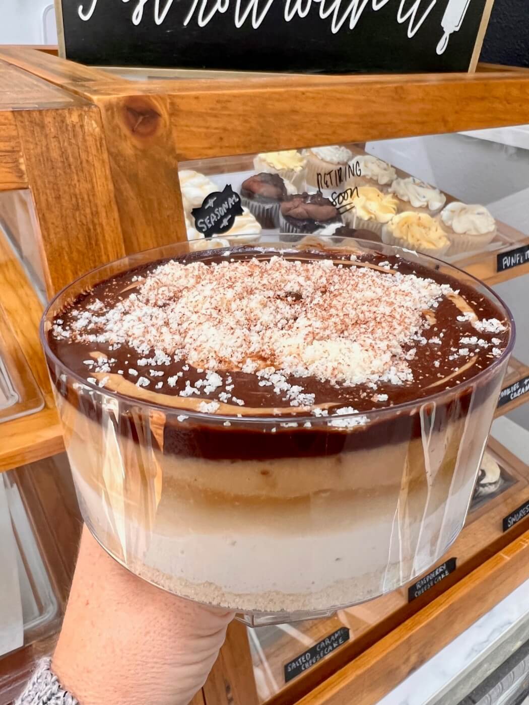 halelife vegan tiramisu trifle