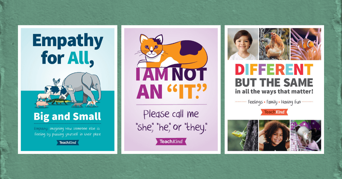 FREE Classroom Posters to Foster Compassion in Your Students | PETA