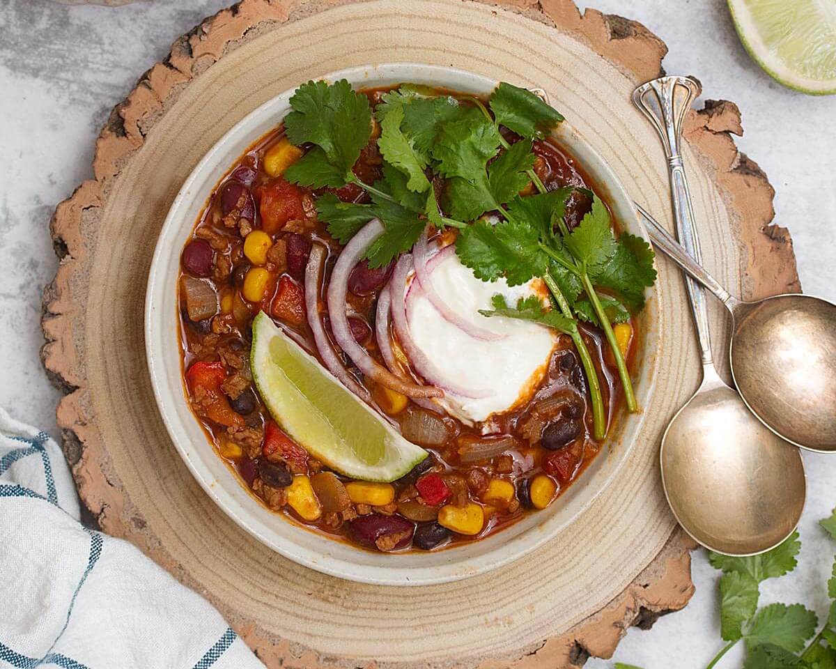 The Daily Dish’s TVP Chili Sin Carne