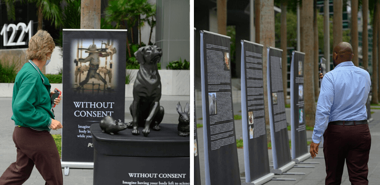 Provocative Exhibit Exposes History of Taxpayer-Funded Tests on Animals