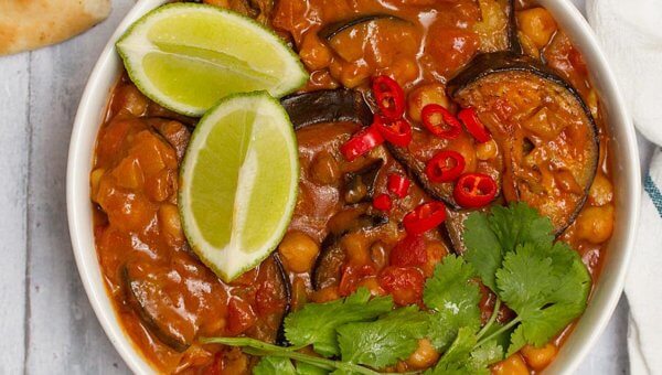 The Daily Dish’s Easy Vegan Eggplant Curry