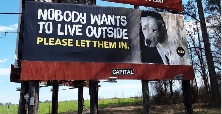 nobody wants to live outside billboard display