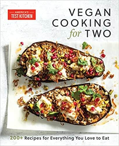 cover of vegan cooking for two cookbook