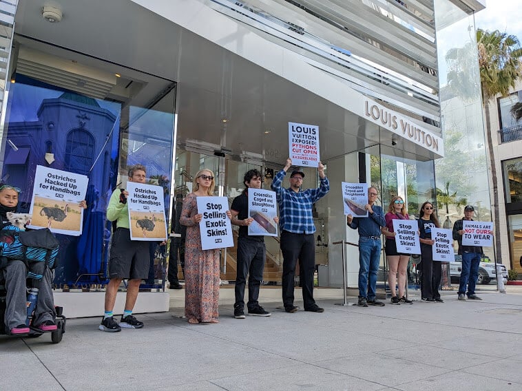 take down exotic skins week of action protest