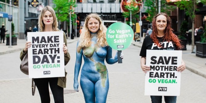 Celebrating Earth Day? See How PETA Has Taken Action Against the Climate Catastrophe