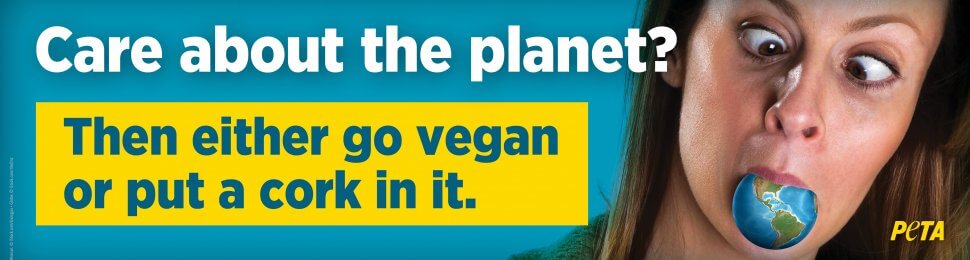 Care About The Planet? Then Either Go Vegan Or Put A Cork In It