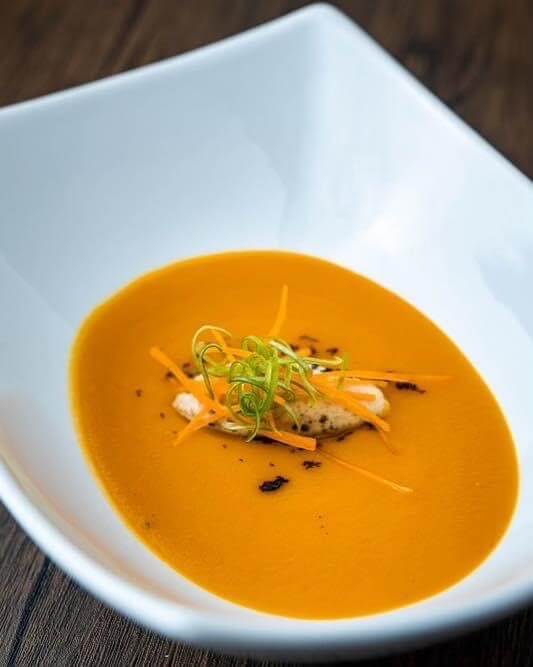 carrot ginger puree soup