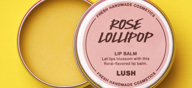 LUSH Cosmetics Rose Lollipop Lip Balm