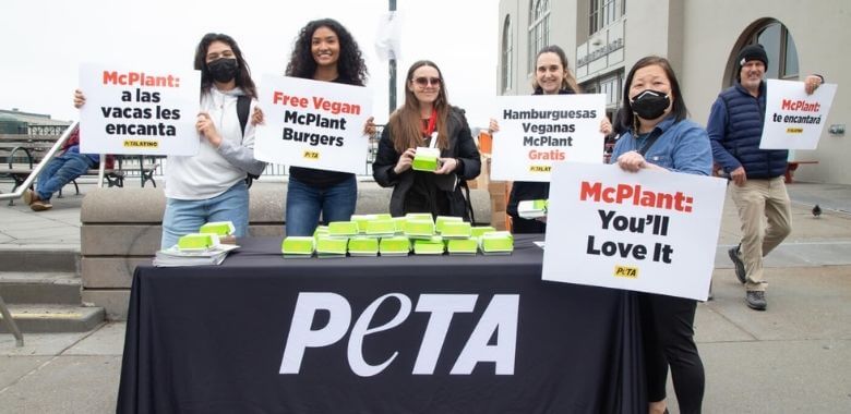 10,000 Free McDonald’s Burgers—From PETA?