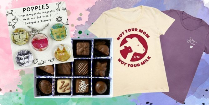 Mother's Day PETA Shop sale items