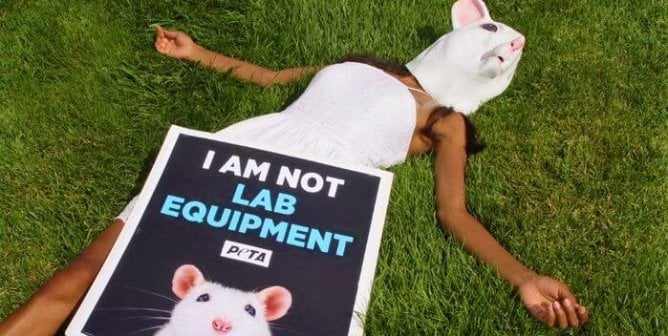 not lab equipment protest
