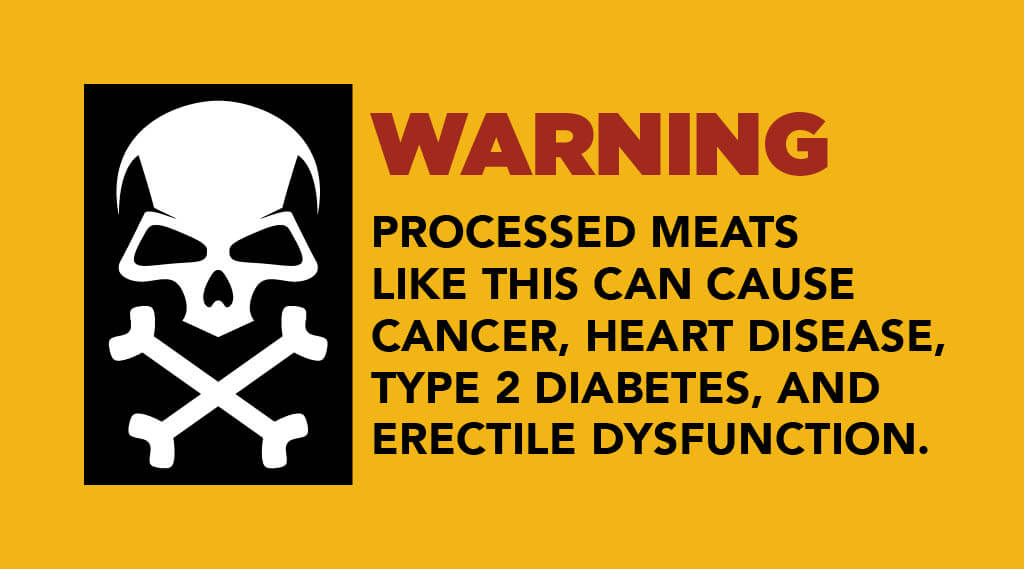 Stick It' to Processed Meats with Free 'Warning' Label Stickers | PETA Stick It' to Processed Meats with Free 'Warning' Label Stickers | PETA