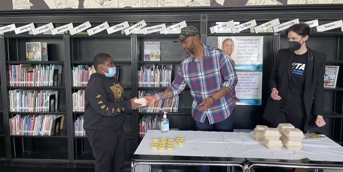 Stewart Mitchell at PS 287 new york school