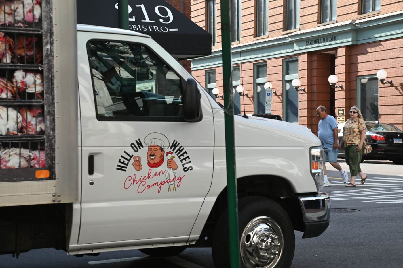hell on wheels chicken truck
