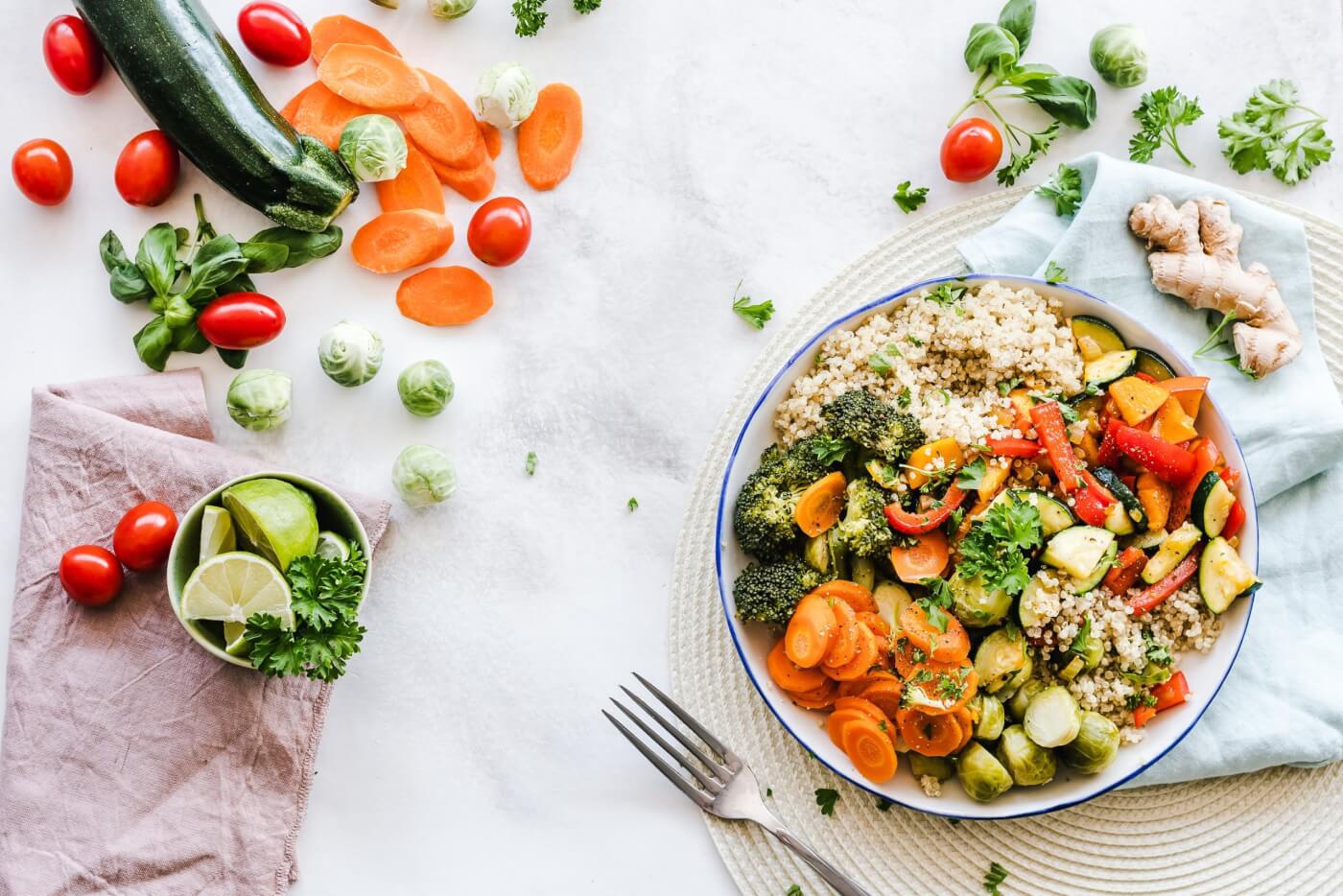healthy vegetable bowls