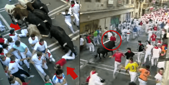 Pamplona’s Weeklong ‘Running of the Bulls’ Leaves Dozens of Bulls Slaughtered, at Least 29 Humans Injured