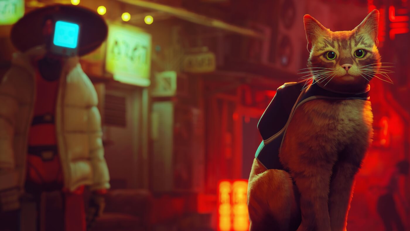 image from the video game Stray