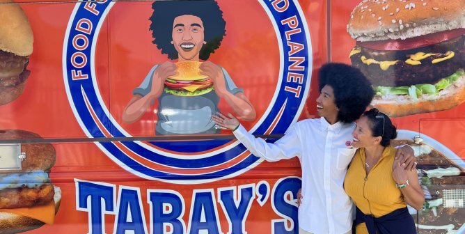 This Young Hero to Animals Opened a Vegan Food Truck!