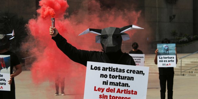 PETA Latino victories peru bullfighting demo