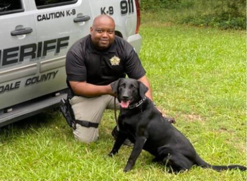 Eric Tolbert and K 9 Aegis Allison Fandl 002 3 Demand Justice for Three Dogs Who Died of Heatstroke—Urge DA to File Charges!