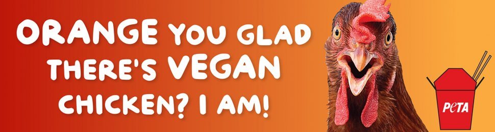 Orange You Glad There’s Vegan Chicken? I Am!