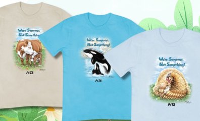 ‘We’re Someone, Not Something!’ Is the Message of This New PETA Merch