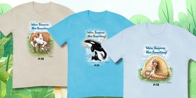 ‘We’re Someone, Not Something!’ Is the Message of This New PETA Merch