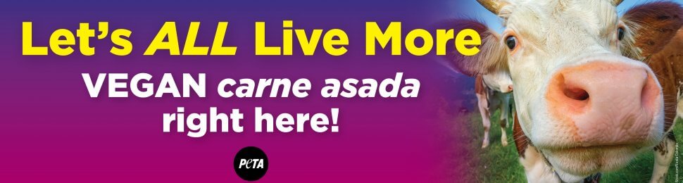 Let’s All Live More. Vegan Carne Asada Right Here!