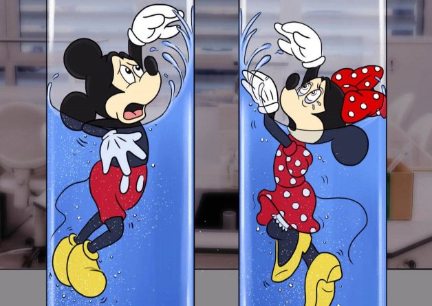 How Would You Feel if You Had to Watch Beloved Disney Characters Struggle Not to Drown?