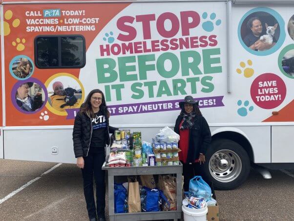 OUTREACH Food Drive 2 Meet the Animals Our Fieldworkers Helped