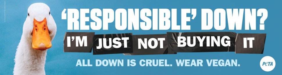 ‘Responsible’ Down? I’m Just Not Buying It.