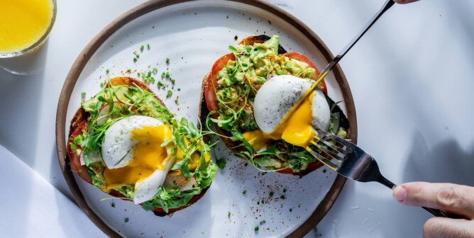Vegan Poached Egg With Runny Yolk Comes to SoCal Restaurants