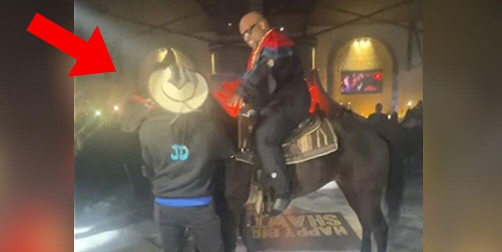 CeeLo Green horse feature image VIDEO: CeeLo Green Falls From a Horse at a Party