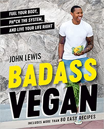 Badass Vegan by John Lewis cookbook cover