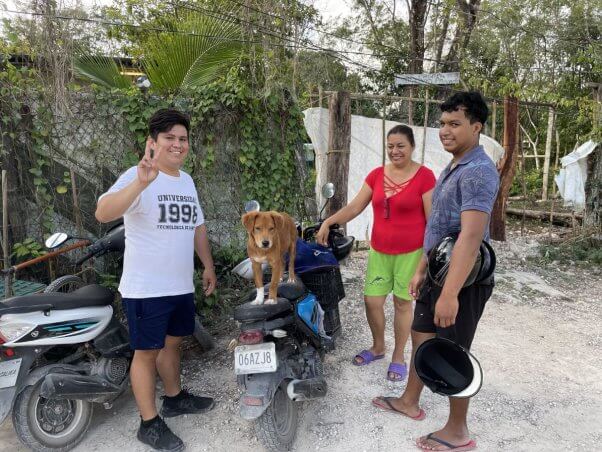 group of people at March 2023 cancun spay neuter event