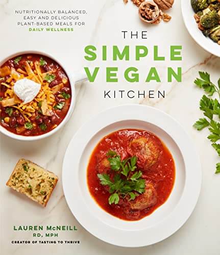 The Simple Vegan Kitchen cookbook cover