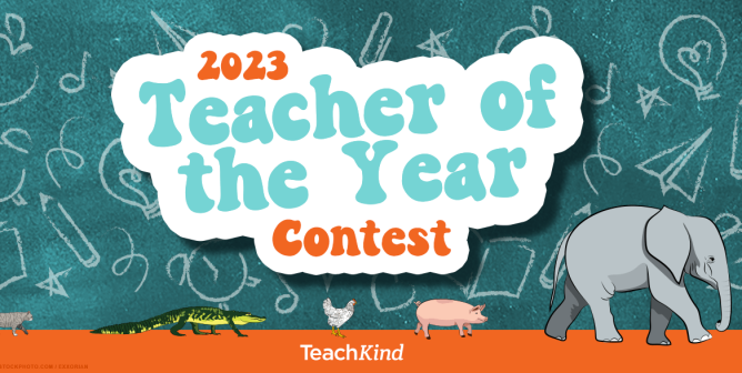 Could You or Someone You Know Be TeachKind’s 2023 Teacher of the Year? Enter Now!