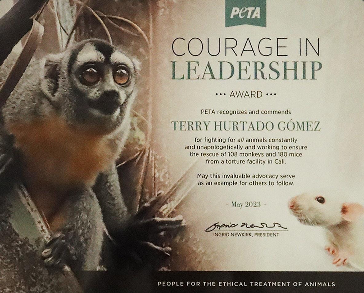 2023 05 23 terry hurtado courage in leadership award Colombian Council Member Wins ‘Courage in Leadership’ Award