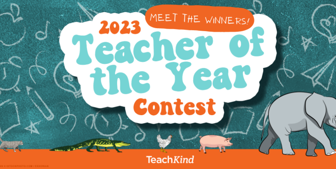 Meet the Winners of TeachKind’s 2023 Teacher of the Year Contest