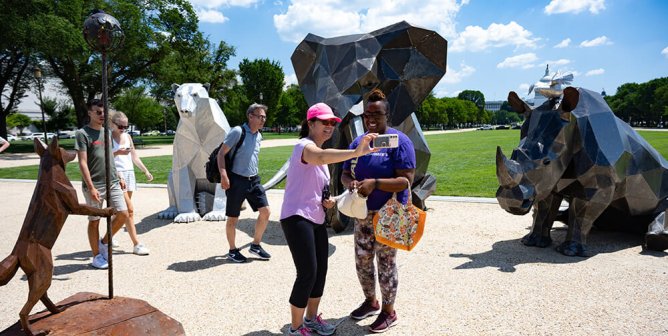 PETA’s Council of Animals Takes Over The National Mall