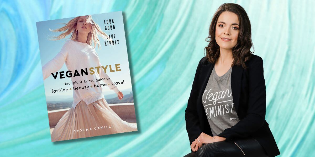 Sascha Camilli and her book, "Vegan Style"