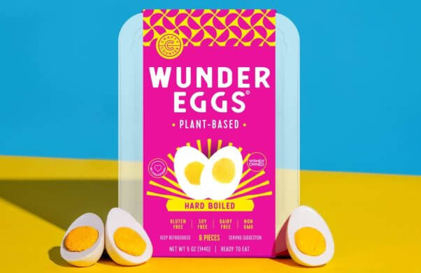 Wunder Eggs brand vegan hard-boiled eggs