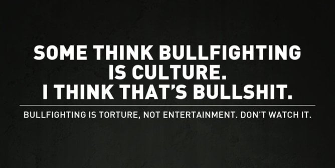 Dulce María: Some Think Bullfighting Is Culture. I Think That’s Bullshit.