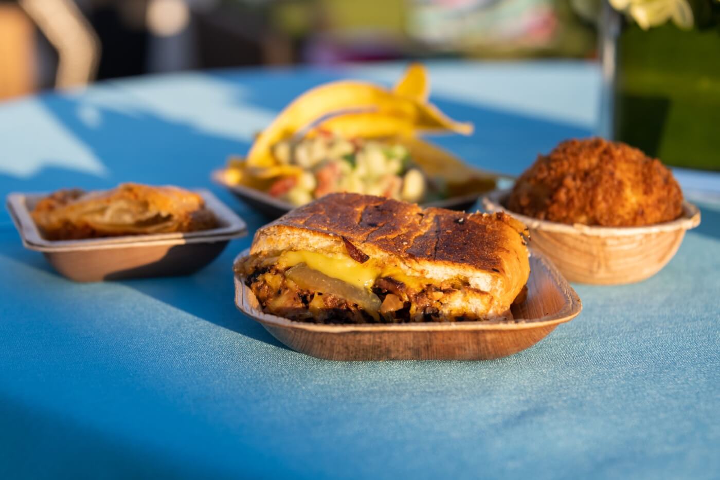 vegan food at PETA Latino
