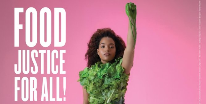Ashley Jackson: Food Justice For All! Go Vegan.